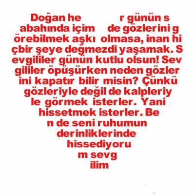 14 Şubat Sevgililer Günü