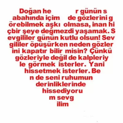 Bugün 14 Şubat Sevgililer Günü – Ne Saçma Birgün
