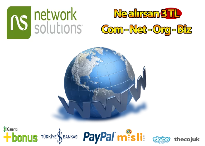 Domain Almayan Kalmasın Domainleri 3 TL Tescil Ediyorum