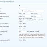 SEO SearchTerms Tagging 2 Ayarları