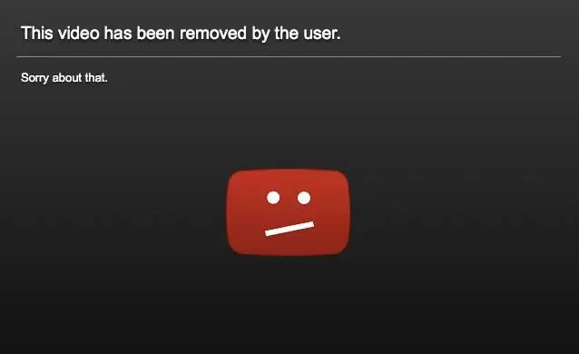 Youtube`da bulunan önemli açık