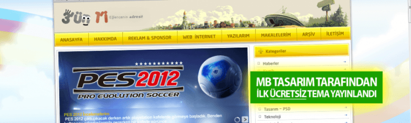 Mb Tasarım Kişisel Blog Teması İndir – Kişisel Blog Teması