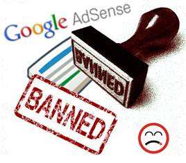 Banned Google Adsense