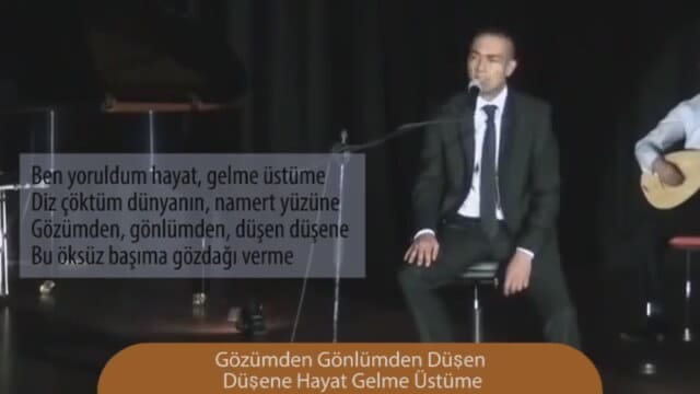 Ben Yoruldum Hayat Gelme Üstüme