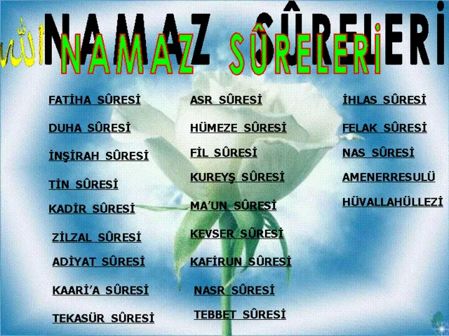 Namaz duaları