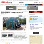 Bizerk Belediyelere Akıllı Durak Üretiyor