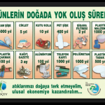 Atıklar Ne Kadar Sürede Yok Olur? Doğada Zor Yok Olan Maddeler