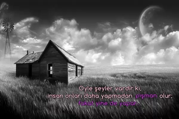 Pişmanlık Sözleri