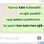 Whatsapp Yazı Tipleri – Kalın, Eğik ve Üstü Çizili Yazı Nasıl Yazılır