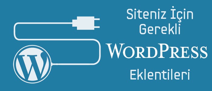 Gerekli WordPress eklentileri