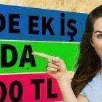 Evde Ek İş İmkanları