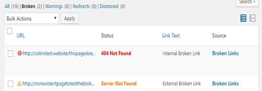 WordPress Kırık Linklerden Kurtulma Yöntemi