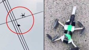 bicak baglanan drone ile guvercin kurtardilar