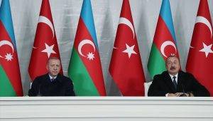 cumhurbaskani erdogan azerbaycan cumhurbaskani aliyev ile basin toplantisi duzenledi