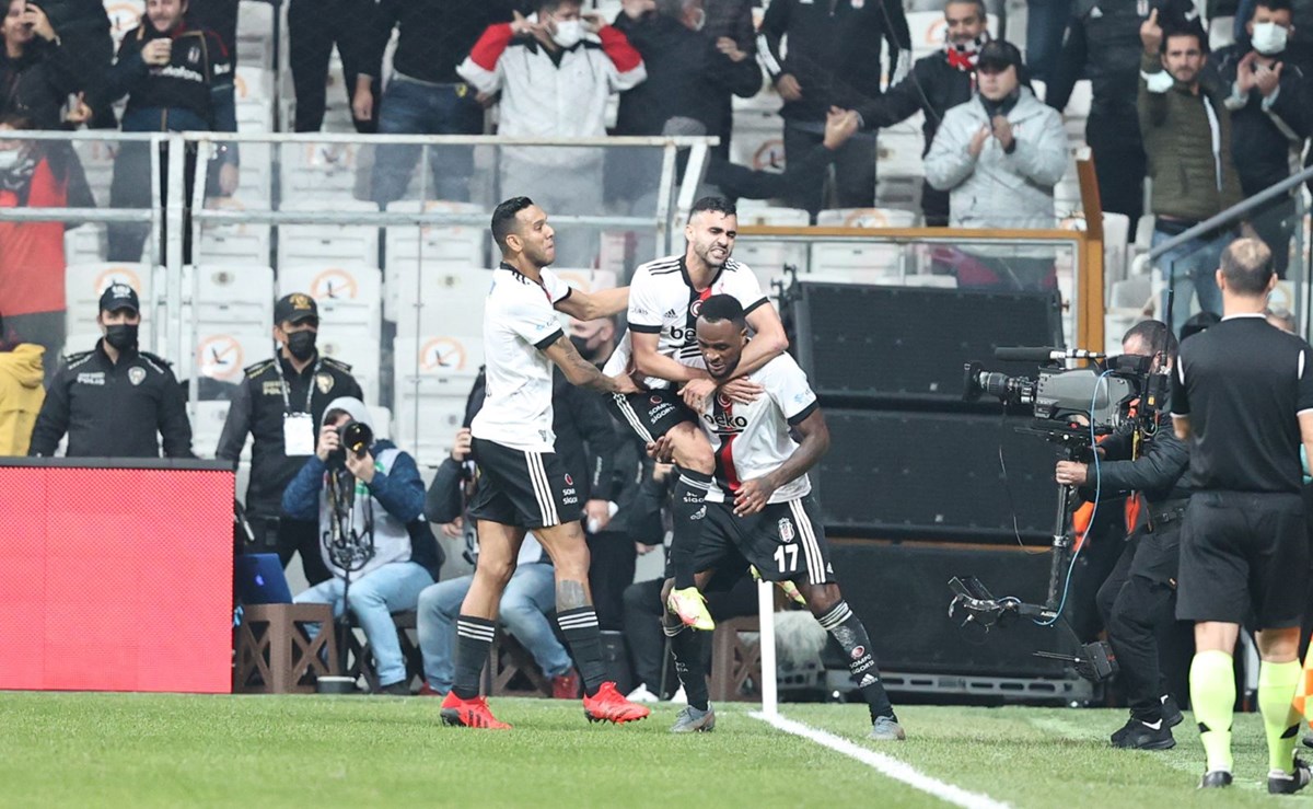 Derbide kazanan Beşiktaş