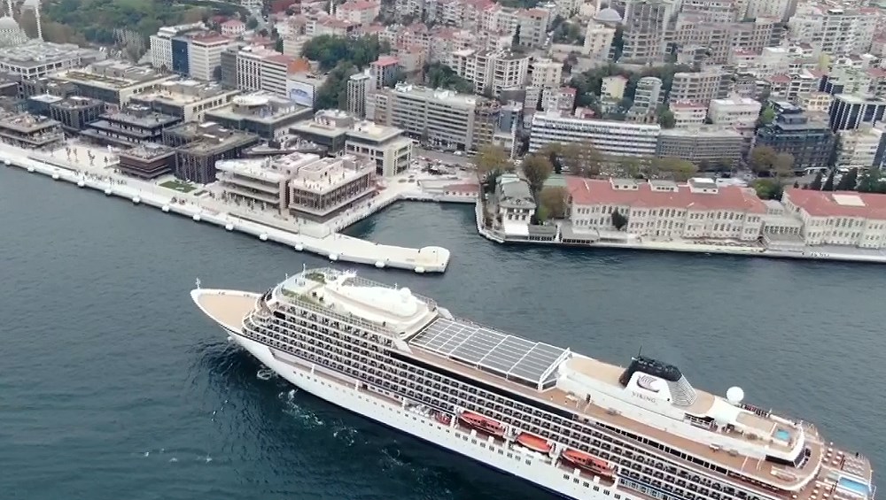 Galataport İstanbul’a ikinci yolcu gemisi demir attı