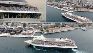 Galataport İstanbul’a ikinci yolcu gemisi demir attı