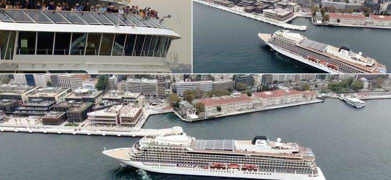 Galataport İstanbul’a ikinci yolcu gemisi demir attı