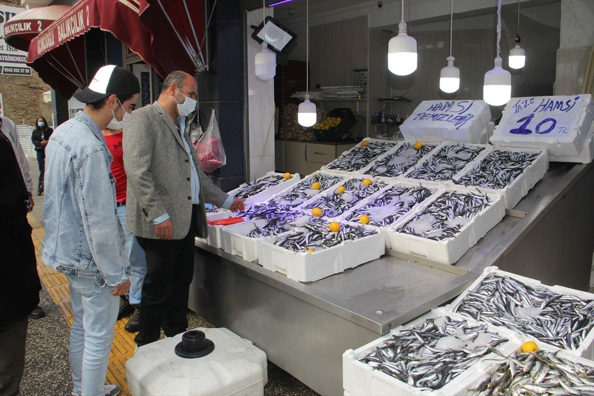 Hamsinin kilosu 10 liraya düştü