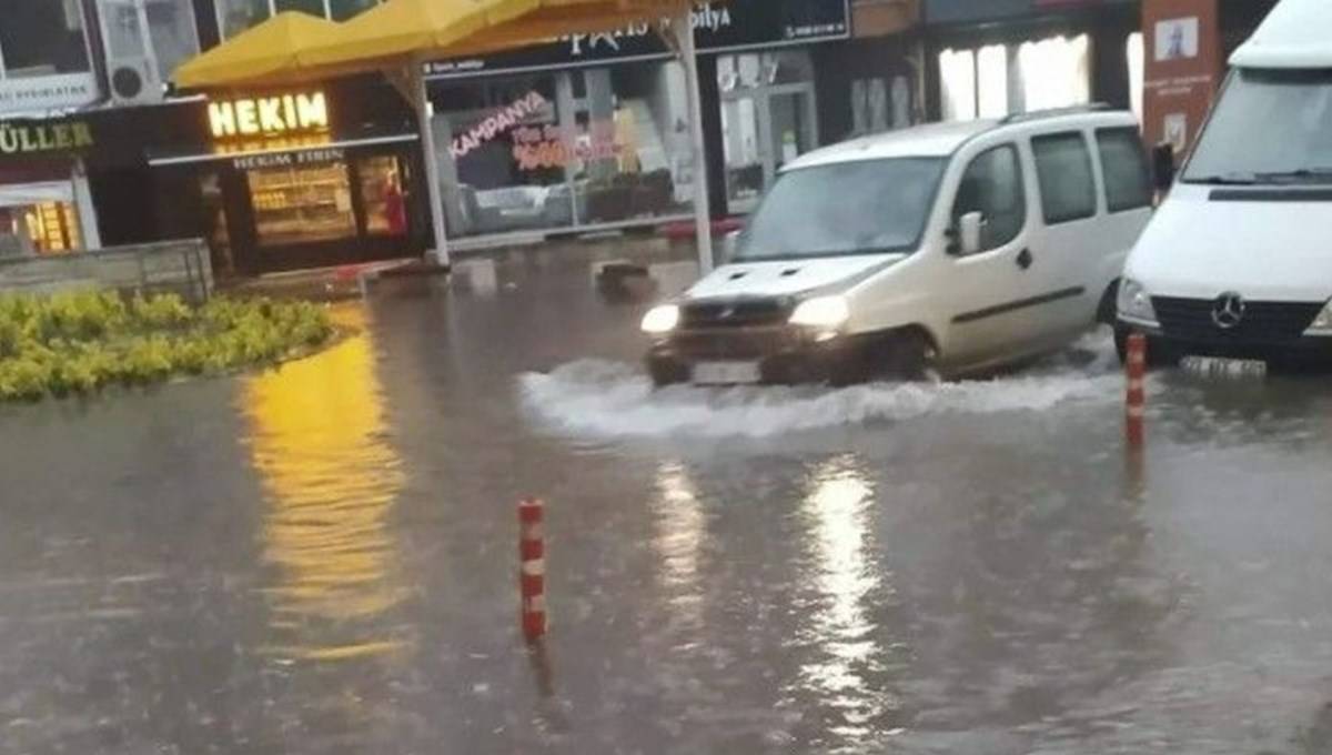 Trakya’yı sağanak vurdu