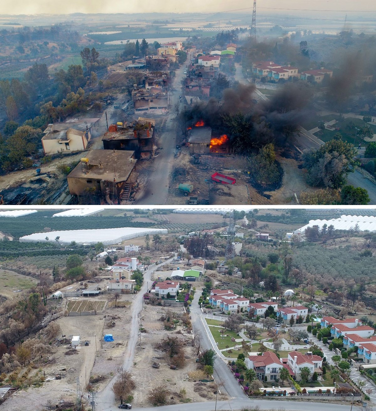 yanginda en cok zarar goren kalemler mahallesinin tarihinde alevler var 3