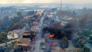 yanginda en cok zarar goren kalemler mahallesinin tarihinde alevler var