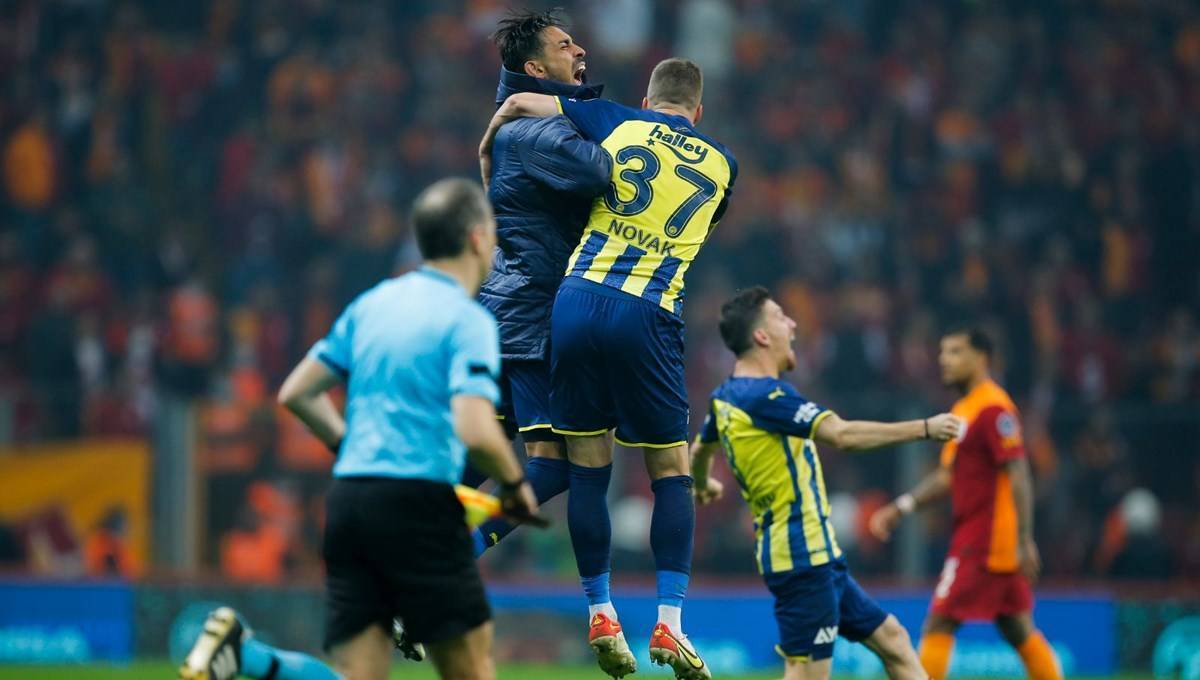 Derbide kazanan Fenerbahçe (Galatasaray-Fenerbahçe maç sonucu)