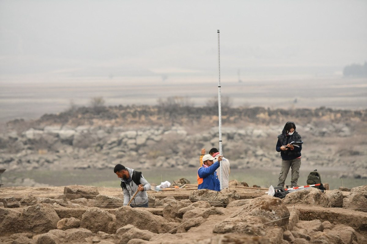 gaziantep tasligecit hoyugu kazilarinda roma donemine ait yapiya ulasildi 5