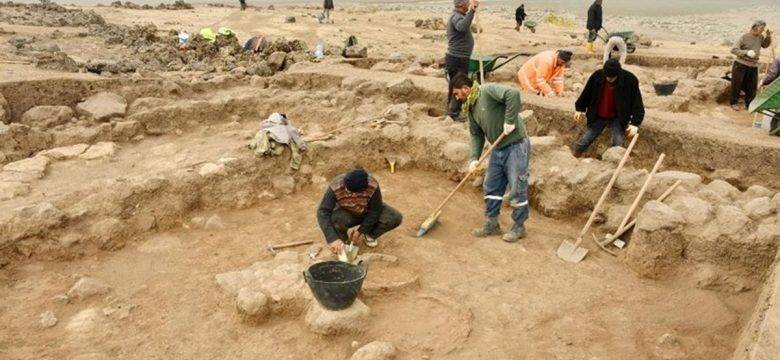Gaziantep Taşlıgeçit Höyüğü kazılarında Roma dönemine ait yapıya ulaşıldı