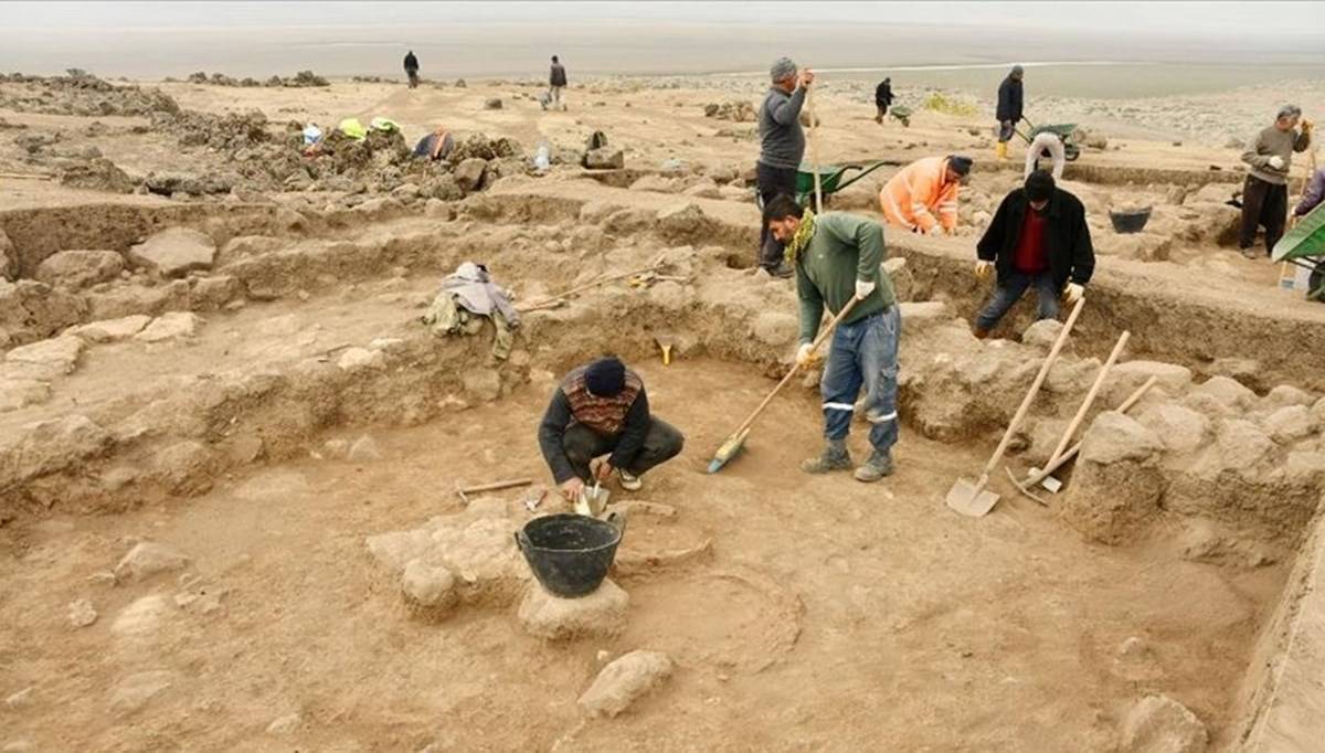 Gaziantep Taşlıgeçit Höyüğü kazılarında Roma dönemine ait yapıya ulaşıldı