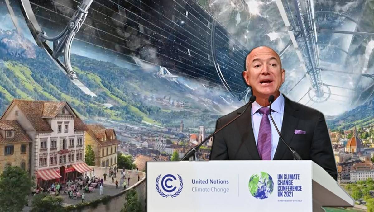 Jeff Bezos: İnsanlar yakında uzayda doğacaklar ve tatil için Dünya’ya gelecekler