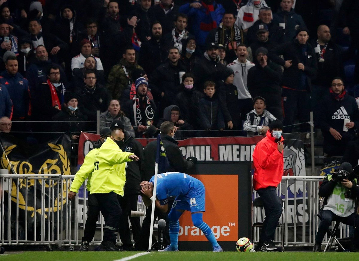 Lyon-Marsilya maçı yarıda kaldı