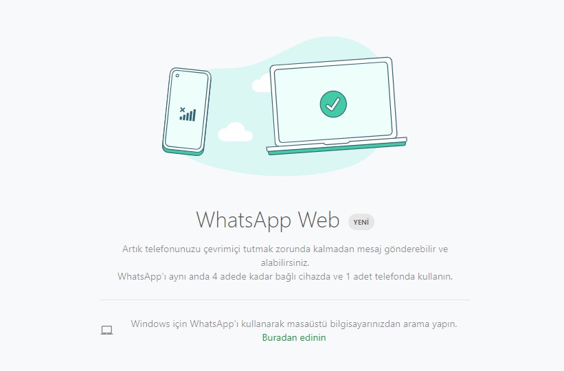 WhatsApp, masaüstü versiyonu için 4 yeni özelliğini duyurdu (Çevrimdışı mesajlaşmak artık mümkün)