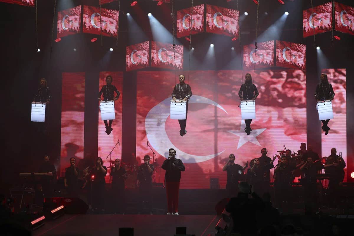 Tüm yurtta 29 Ekim Cumhuriyet Bayramı coşkuyla kutlandı
