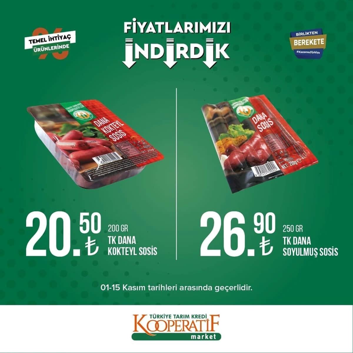 tarim kredi kooperatif market yeni indirimli urunler listesi belli oldu 5 15 kasim guncel indirimli urunler katalogu 10