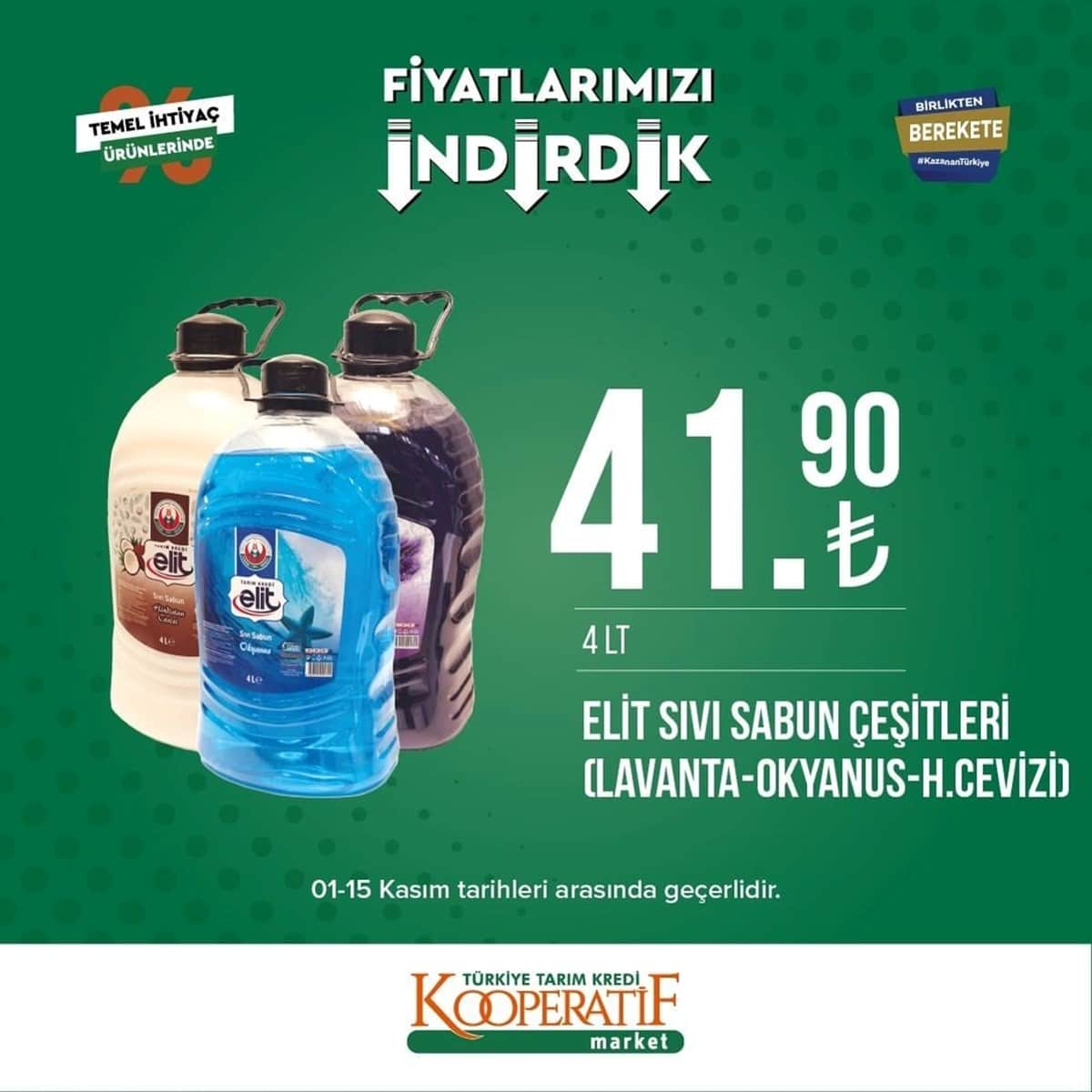 tarim kredi kooperatif market yeni indirimli urunler listesi belli oldu 5 15 kasim guncel indirimli urunler katalogu 34