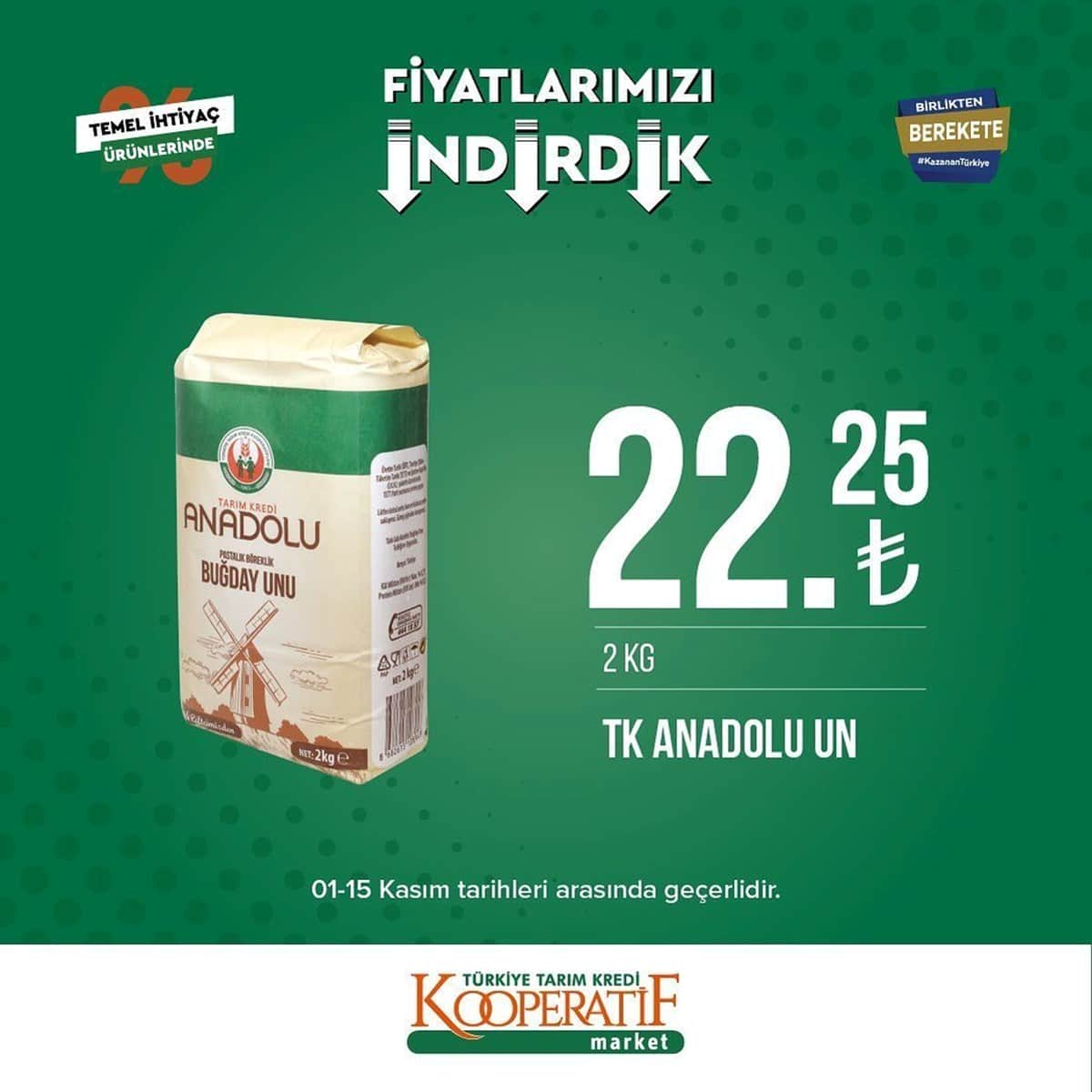 tarim kredi kooperatif market yeni indirimli urunler listesi belli oldu 5 15 kasim guncel indirimli urunler katalogu 35