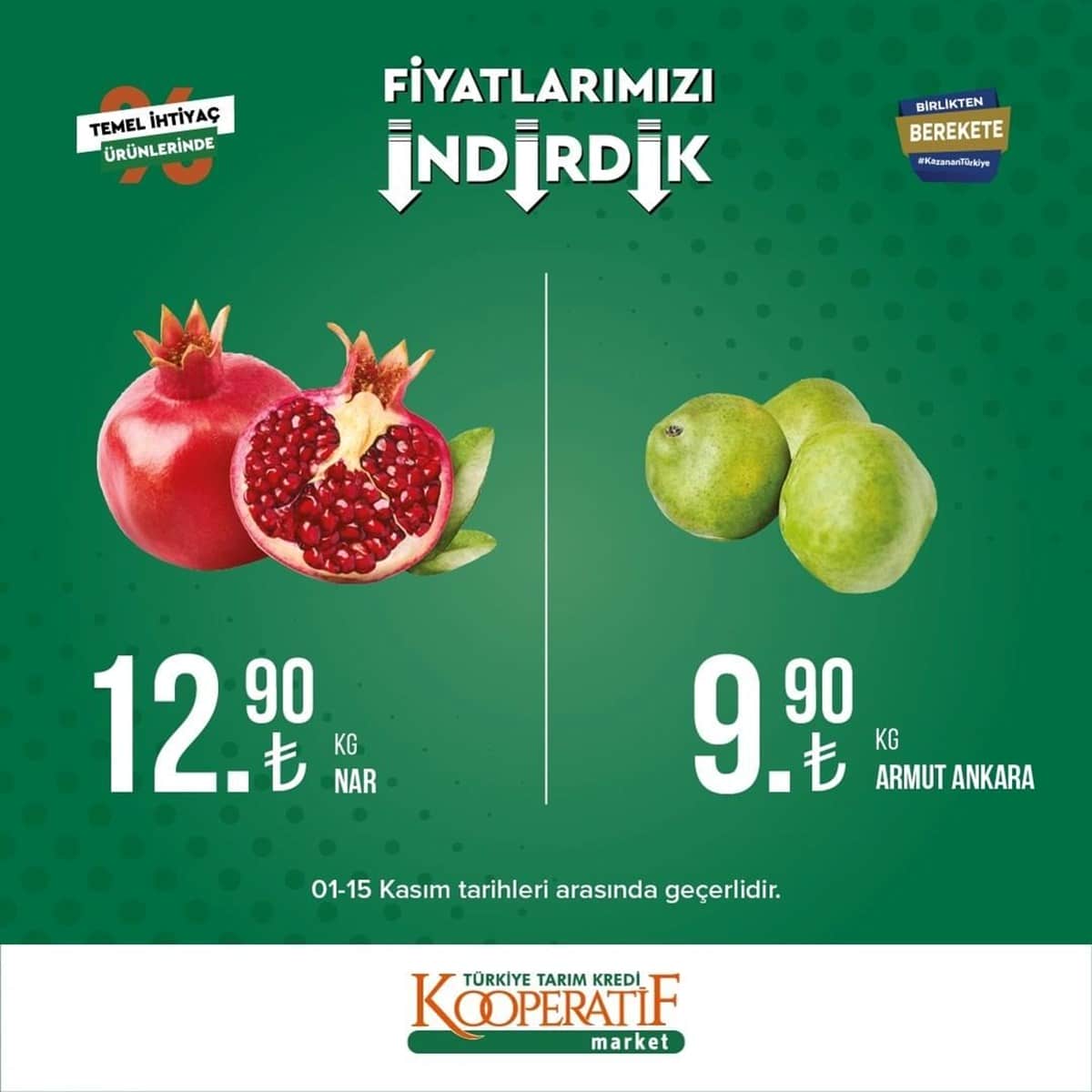 tarim kredi kooperatif market yeni indirimli urunler listesi belli oldu 5 15 kasim guncel indirimli urunler katalogu 4
