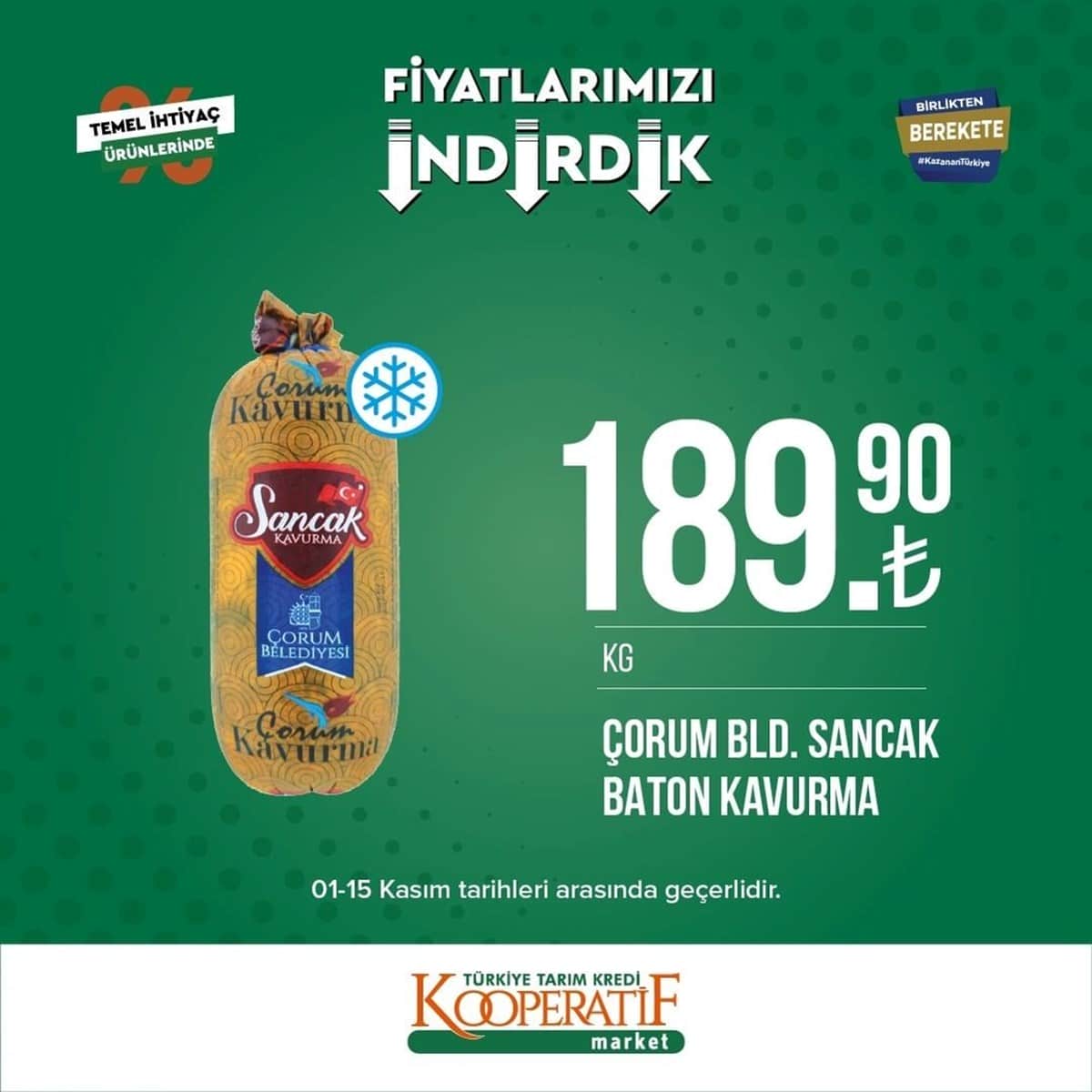 tarim kredi kooperatif market yeni indirimli urunler listesi belli oldu 5 15 kasim guncel indirimli urunler katalogu 9