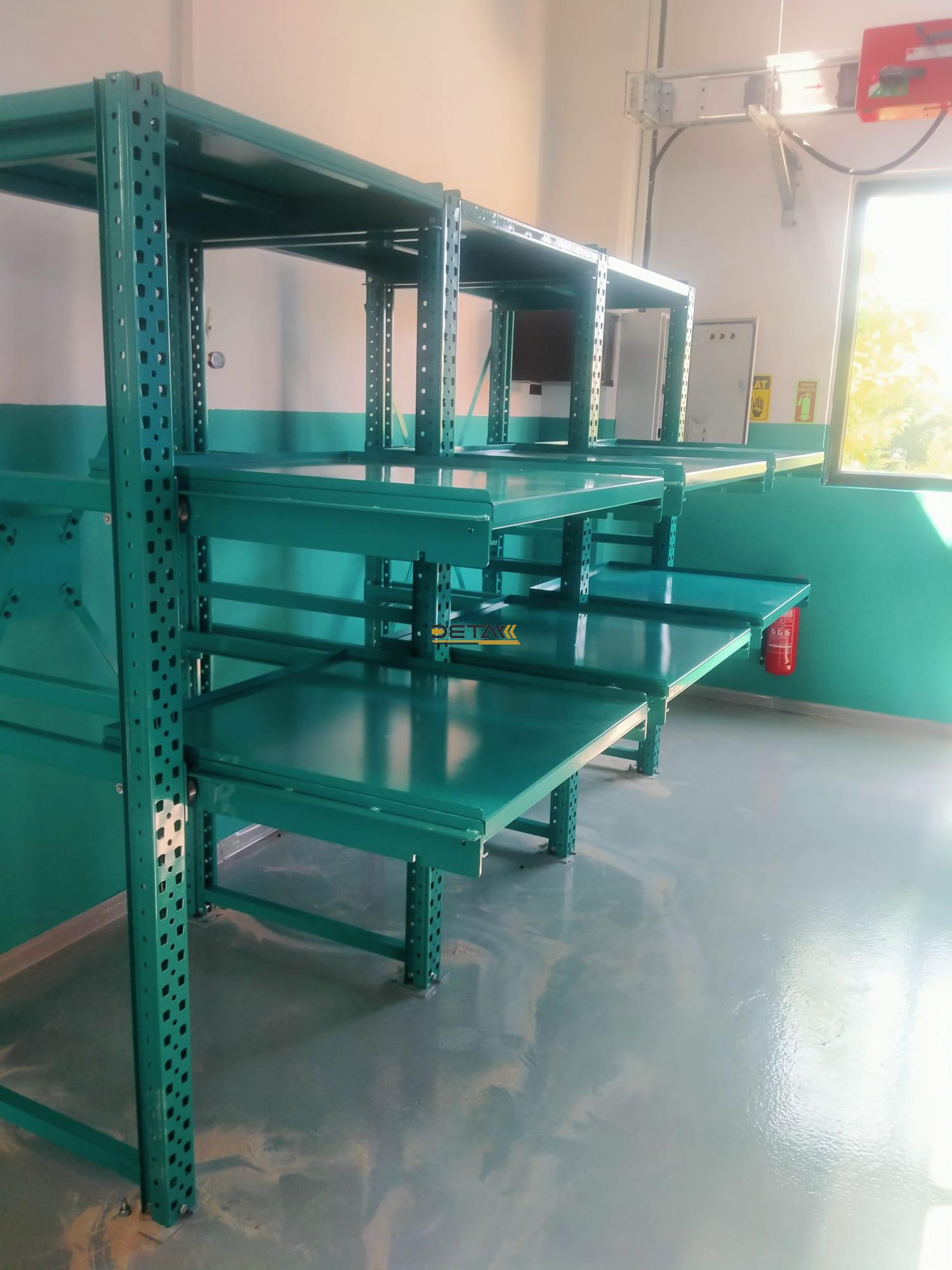 Enjeksiyon Rafı: Plastik Enjeksiyon Kalıplarınızı Daha Etkili Bir Şekilde Depolayın