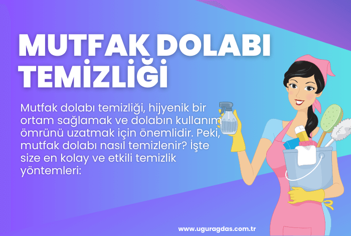 Mutfak dolabı nasıl temizlenir?