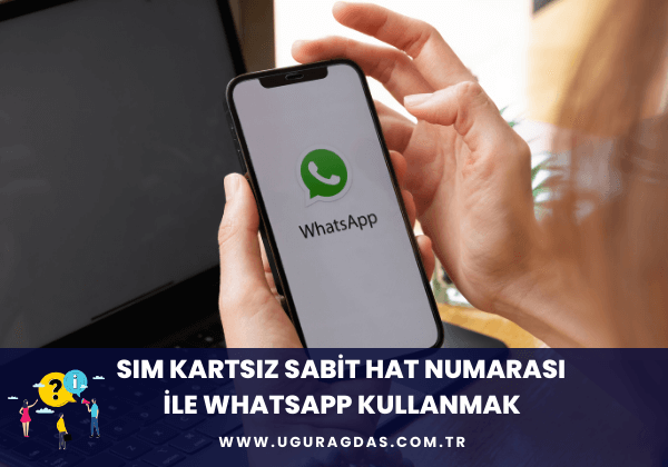 Sim kartsız sabit hat ile whatsapp kurma