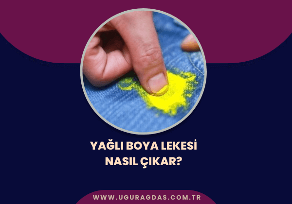 Yağlı boya lekesi