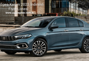 Fiat Egea Kasım 2023 İndirimli Fiyat Listesi