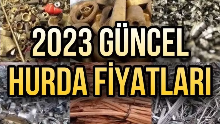 Hurda Fiyatları 2023