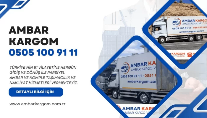 Türkiye’nin 81 İlinde Ambar ve Kargo Hizmeti