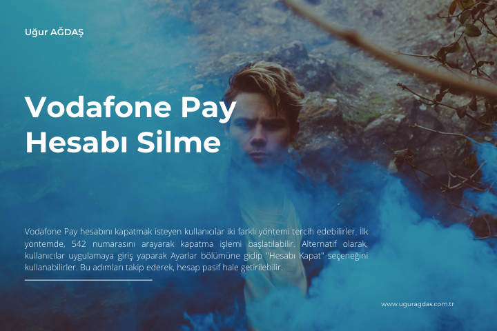 Vodafone pay hesap silme