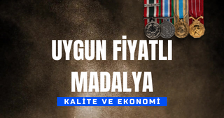 Uygun fiyatlı madalya
