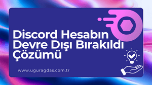 discord hesabın devre dışı