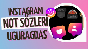 instagram not sözleri 2024